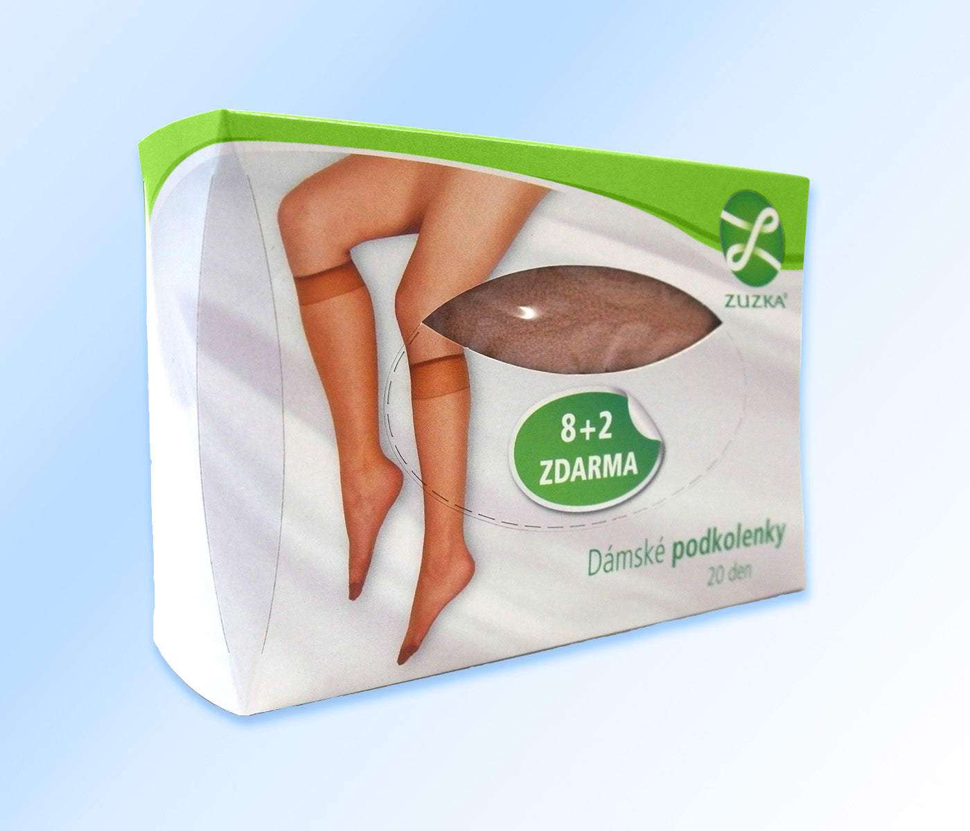 DÁMSKÉ PODKOLENKY 8 + 2