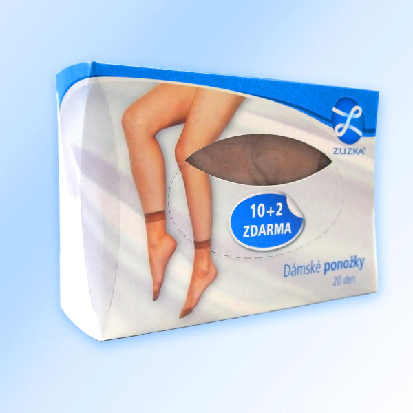 DÁMSKÉ PONOŽKY 10+2